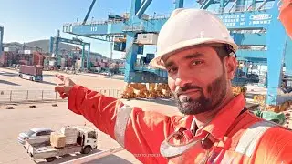 चीन का अनोखा पोर्ट । नहीं देखा होगा देख लीजिए। #chaina #seajobs #ship