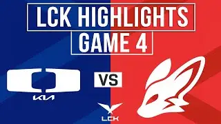 DK vs BFX Highlights Game 4 | LCK 2025 Playoffs| Dplus KIA vs BNK FEARX
