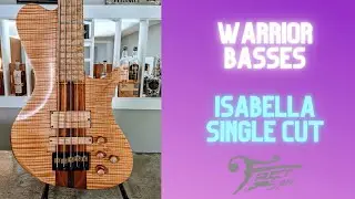 Warrior Isabella 5-String Bass: Flamed Maple Top, Birdseye Maple Fingerboard, Pope Pre