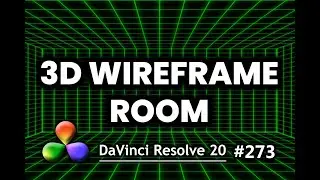 Учебное пособие по DaVinci Resolve: Как создать вращающуюся 3D-модель комнаты.