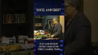#SiskelandEbert играет и делает обзор поезда #Lionel Railscope Video Camera #atthemovies #modelra...