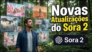 SORA 2 ATUALIZOU E AGORA N&Atilde;O PRECISA DE CONVITE E LIBEROU OP&Ccedil;&Atilde;O DE ESCOLHA DE ESTILOS DE V&Iacute;DEOS