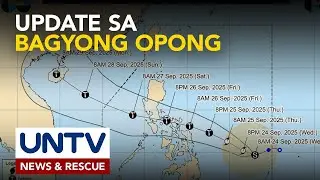 WEATHER UPDATE: Metro Manila, posibleng mahagip ng mata ng bagyong Opong | Sept. 24, 11 AM