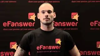 eFanswer - Welcome to Wesley Sneijder!