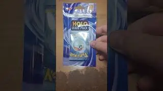 Opening a Pokemon Holo rare pack #pokemoncards