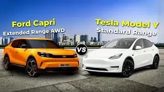 Ford Capri Standard Range vs Tesla Model Y Standard Range
