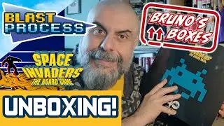 SPACE INVADERS - THE BOARD GAME Unboxing! | Bruno's Boxes