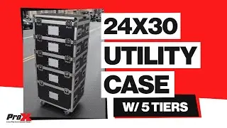 UTILITY CASES | ProX TruckPax XS-UTL2430TIER5 &ndash; 5-Tier Utility Case Visual Breakdown
