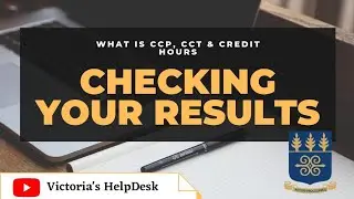 HOW TO CHECK YOUR FINAL GRADE/RESULT | CCT, CCP, Credit Hours Explained