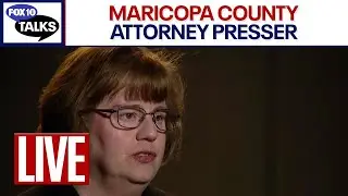 🔴 LIVE: Maricopa County Attorney Press Conference | FOX 10 Phoenix