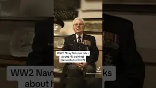 WW2 Navy Veteran #DennisMcNeill shares his training! #ww2 #history #militaryveterans #ww2veteran