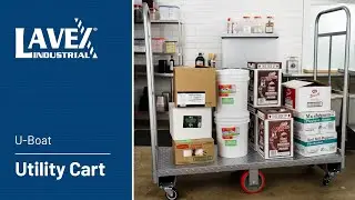 Lavex Industrial U-Boat Utility Cart