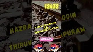 🚂 12432 Rajdhani Express &mdash; Hazrat Nizamuddin to Trivandrum | Full Route Map |  @mapmymadness