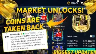 BIGGEST UTOTS GLITCH  UPDATE! MARKET UNLOCKS! COINS ARE TAKEN BACK IN FIFA MOBILE 23
