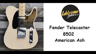 Fender Telecaster 8502 American Ash Deluxe 2006 with original hard case