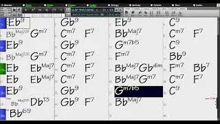 BACKING TRACK - SLAP THAT BASS (George & Ira Gershhwin) Bb 140 BPM SWING