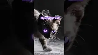 🐈&zwj;⬛⚡️Shadow Cat | Mysterious Dark Cat Animation ! #cat #ShadowCat #DarkCat #MysteriousCat