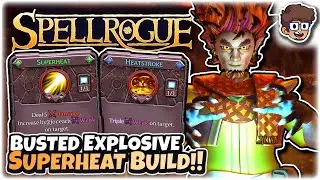 BUSTED Explosive Superheat Build!! | Dice-Based Roguelike | SpellRogue