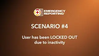 Authentication SCENARIO 4: User has been LOCKED OUT due to inactivity
