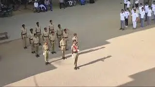 My bro A.S.Rithul say NCC pride ,Ambur -Mazharul Uloom Higher Secondary School..Republic day special