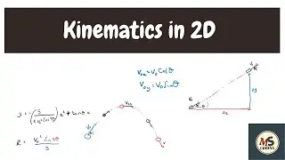 Physics| kinematics in two dimensions (projectile motion, motion in two dimensions (2D)).