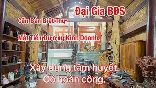Biệt Thự Sân Vườn Mặt Tiền Đường Kinh Doanh Sầm Uất. 1 Trệt 1 Hầm 3 Lầu Hoàn Công. Gần Thủ Đức. 