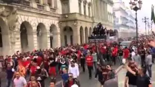 Défilé des usmistes avec chanson 23.05.2014
