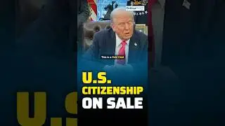 Trump Announces New 'Gold Card' For U.S Citizenship