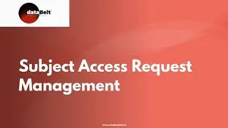 dataBelt&reg; - Subject Access Request Management