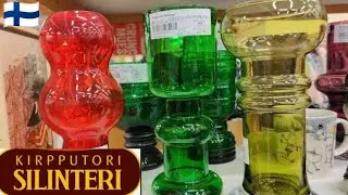 Silinteri Second-Hand Stores in Finland: Furniture, Glass, Crystal - That's It, I Can't Sleep Tod...