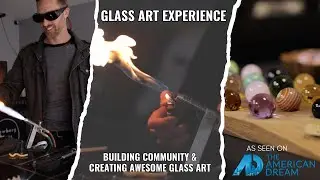 How a Small Local Glass Studio Uses Beautiful Glass Art to Build Community