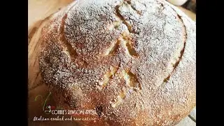 HOW TO MAKE BREAD WITH NO RECIPE CORNBREAD SOURDOUGH STARTER VEGAN  | Connie's RAWsome kitchen