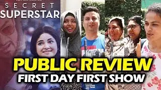 Secret Superstar Movie PUBLIC REVIEW - First Day First Show - Aamir Khan, Zaira Wasim