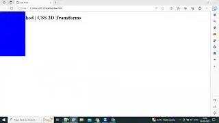 CSS scale() Method | CSS 2D Transforms