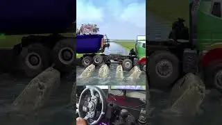 Spinning tire mud Mercedes Gameplay