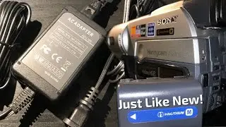 Unboxing a new third party Sony Handycam Charger (AC-L100)