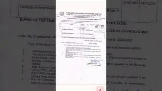 modification in date sheet of (B.Ed Courses)#mdu #exam #b.ed #notice