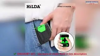 ✔️HILDA 2 Lines Laser Level Self Levelling Green Beams New Style Laser H
