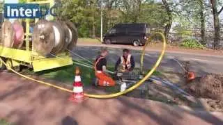 InterDC aanleg glasvezel