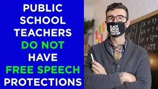 Public school teachers do not have first amendment protections when they are teaching