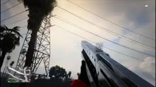 Railgun kill on upside down Oppressor MK2 [gta online PvP]
