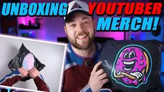 YouTuber Merch Unboxing!