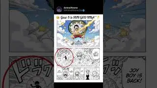 Gear 5 is Sun God Nika ⚡ #oda #luffy #onepiece