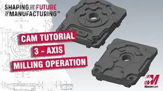Mastercam CAM Tutorial | Basic 2 Surface Operation | Step by Step #2