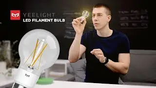 Yeelight LED Filament Bulb: Chytrá žárovka ze skla s RETRO vzhledem pro Apple HomeKit💡🍏📱 (RECENZE)