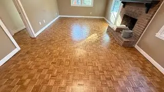 Hardwood Parquet Floor Sanding & Refinishing | Pet Urine Damage Repair & Replacement