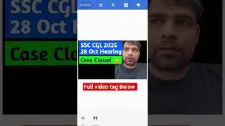 SSC CGL 2025 Court Case Update #ssc #ssccgl #ssccgl2025 #shorts