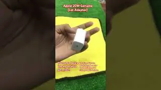 Apple 20W Genuine (Lot Adaptor) | compatible with all iPhone models #apple #iphone #shorts #viral