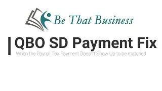 Payroll Tax Payment Not Showing up in QBO Bank Feed FIX and SOLUTION!
