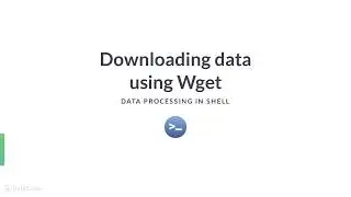 Shell Tutorial: Downloading data using Wget